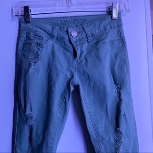 Vanity xs ripped jeans
